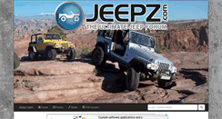 Desktop Screenshot of jeepz.com