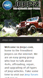 Mobile Screenshot of jeepz.com